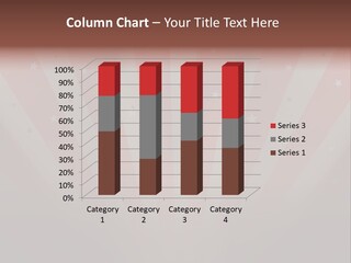 Top Stripes Spotlights PowerPoint Template