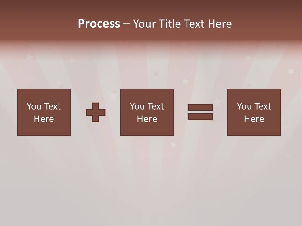 Top Stripes Spotlights PowerPoint Template