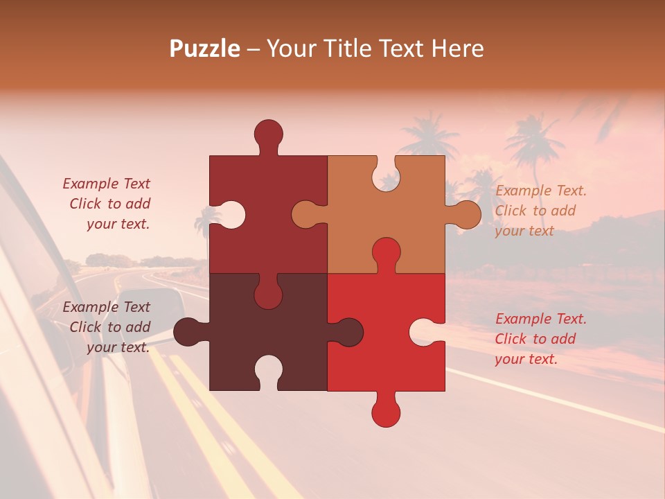 Glass Speed Rear PowerPoint Template