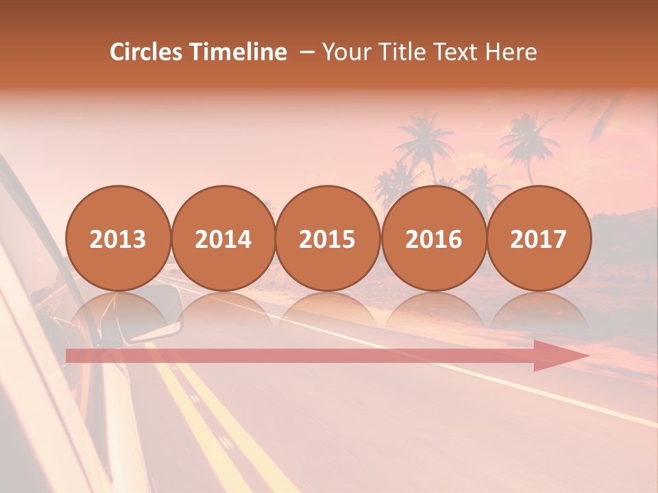 Glass Speed Rear PowerPoint Template