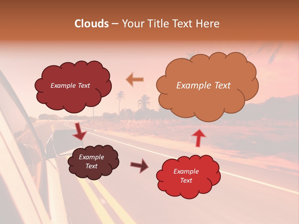 Glass Speed Rear PowerPoint Template