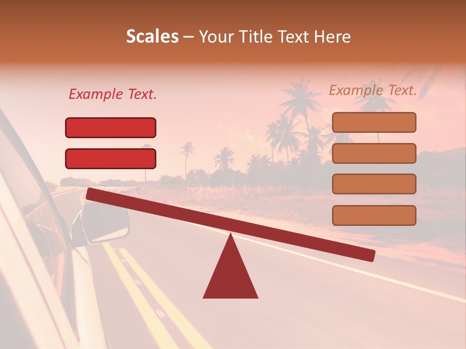 Glass Speed Rear PowerPoint Template