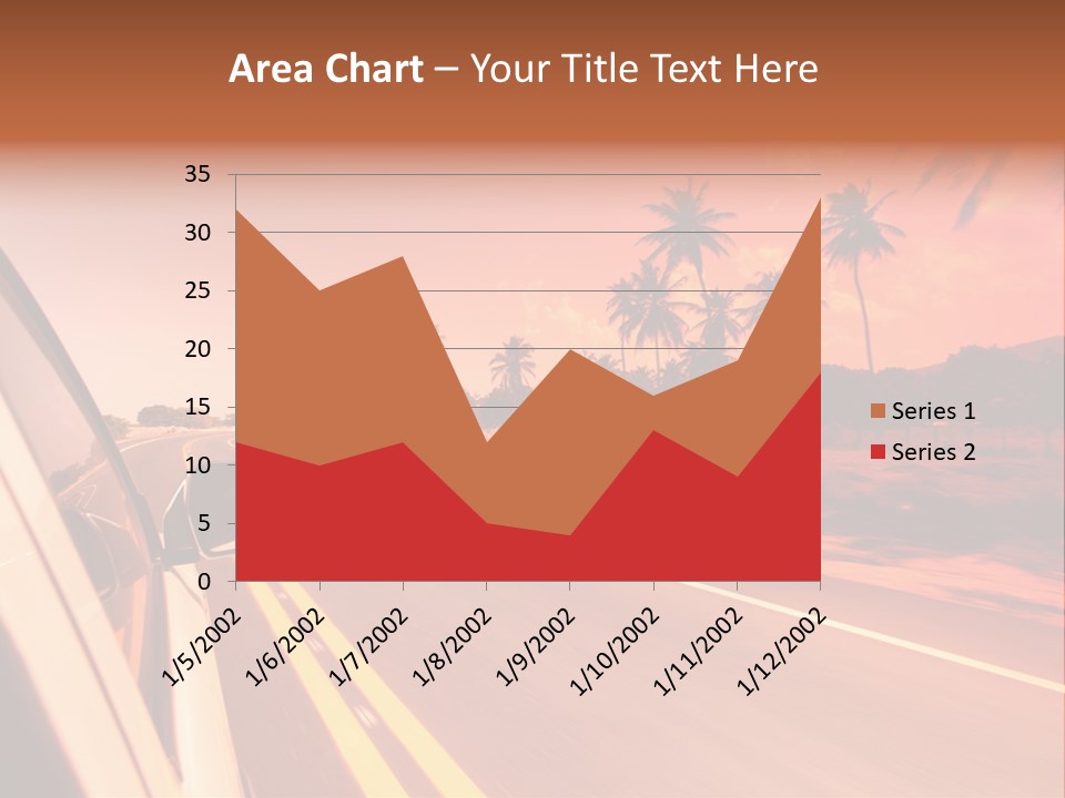 Glass Speed Rear PowerPoint Template