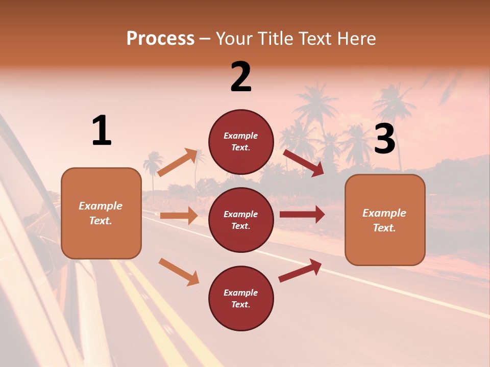 Glass Speed Rear PowerPoint Template