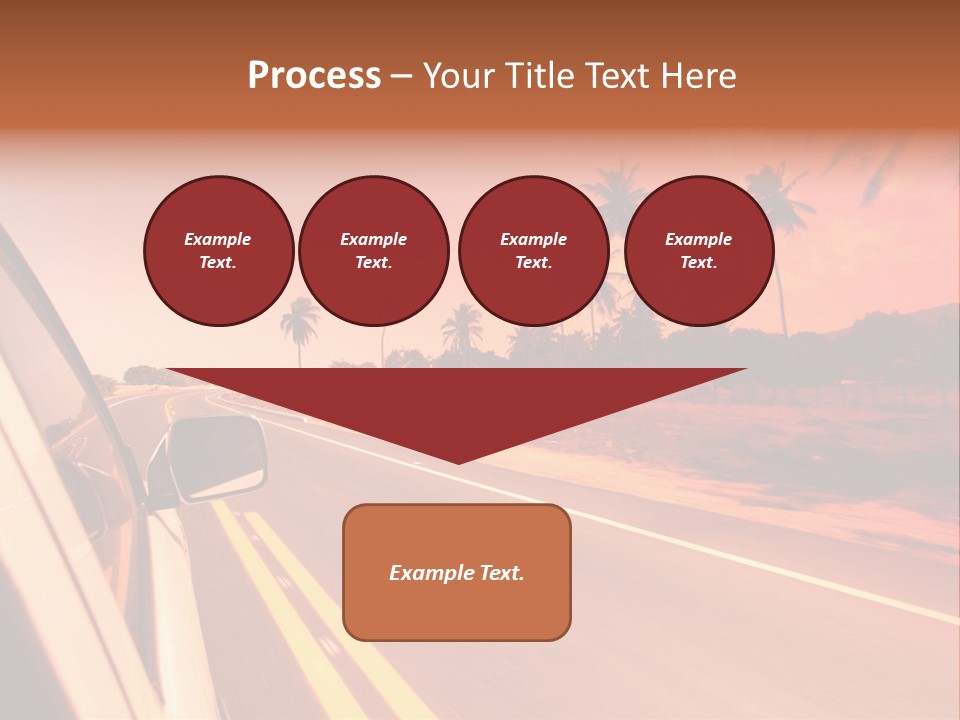 Glass Speed Rear PowerPoint Template