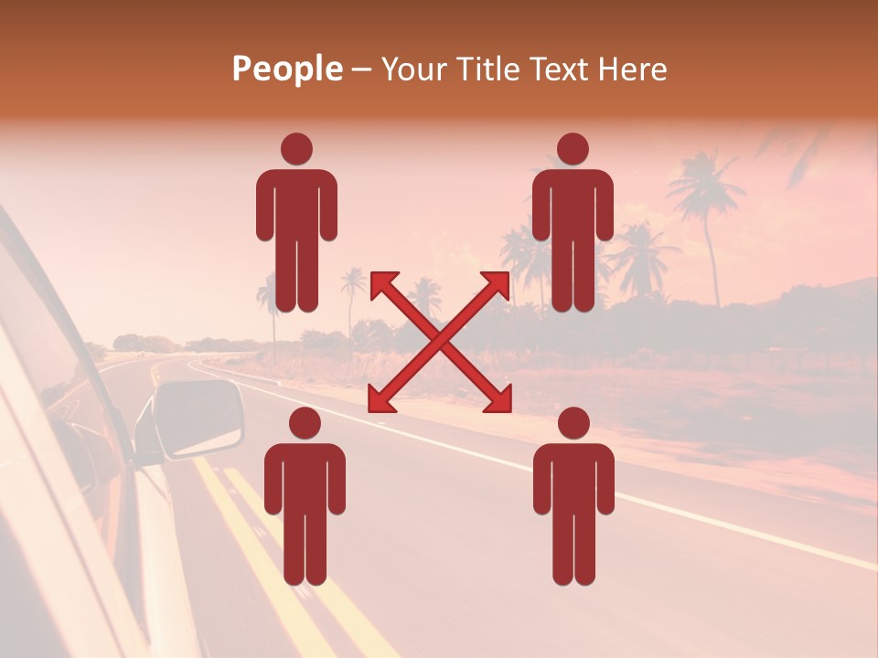 Glass Speed Rear PowerPoint Template