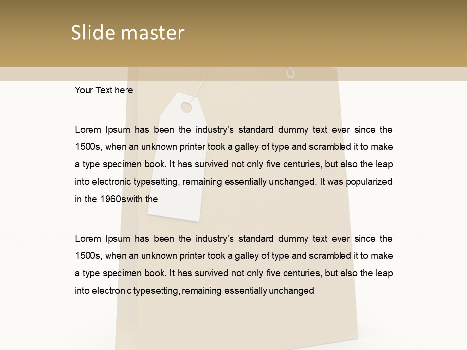 Consumer Label Pack PowerPoint Template