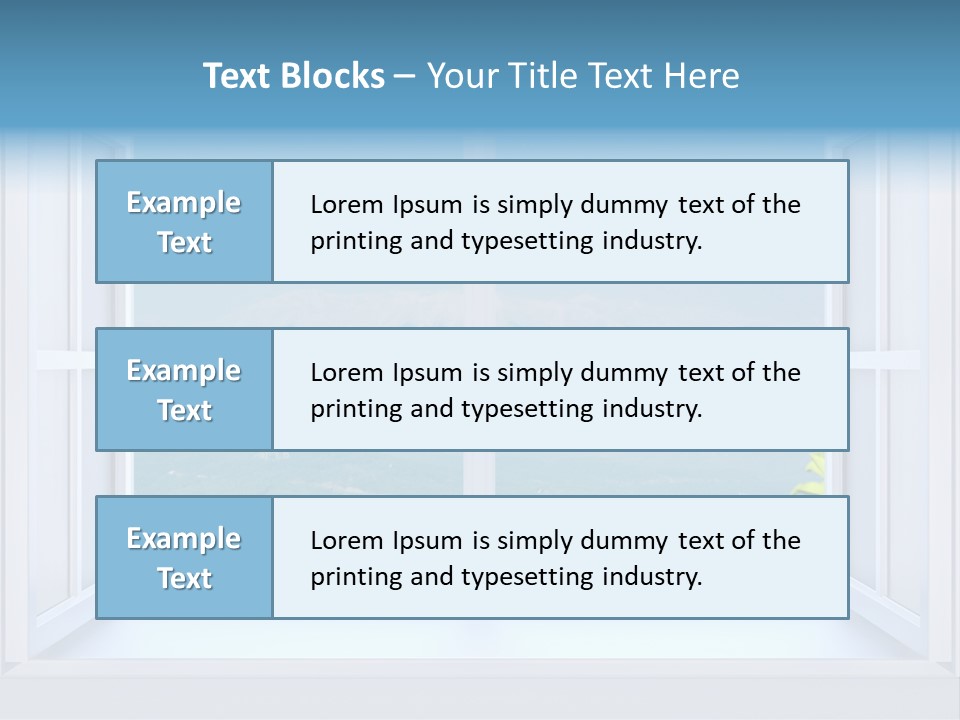 Door Cartoon Work PowerPoint Template