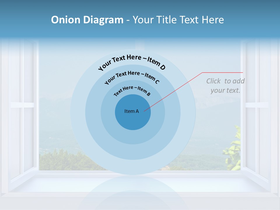 Door Cartoon Work PowerPoint Template