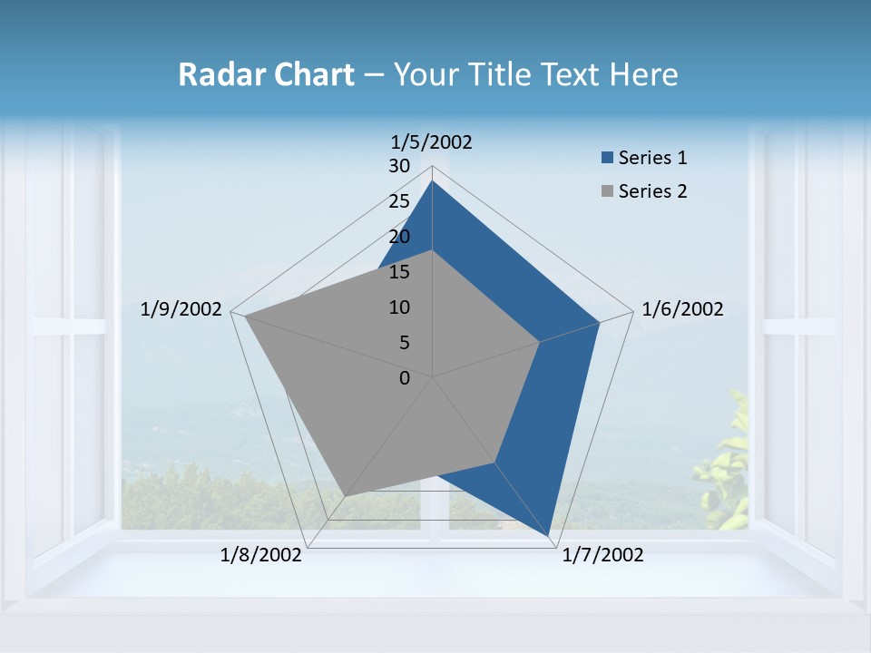 Door Cartoon Work PowerPoint Template