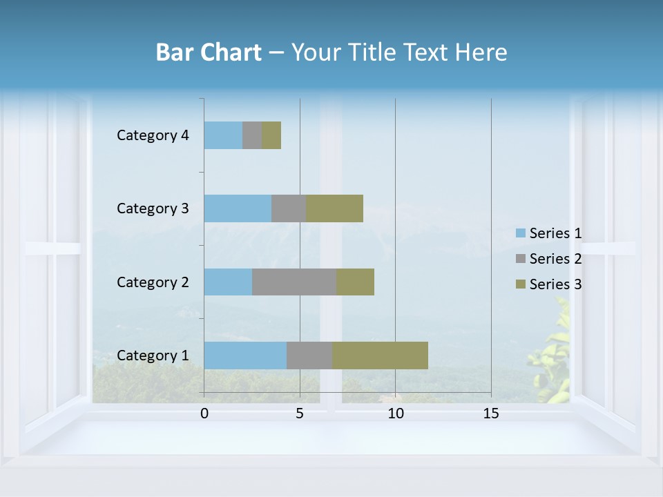 Door Cartoon Work PowerPoint Template