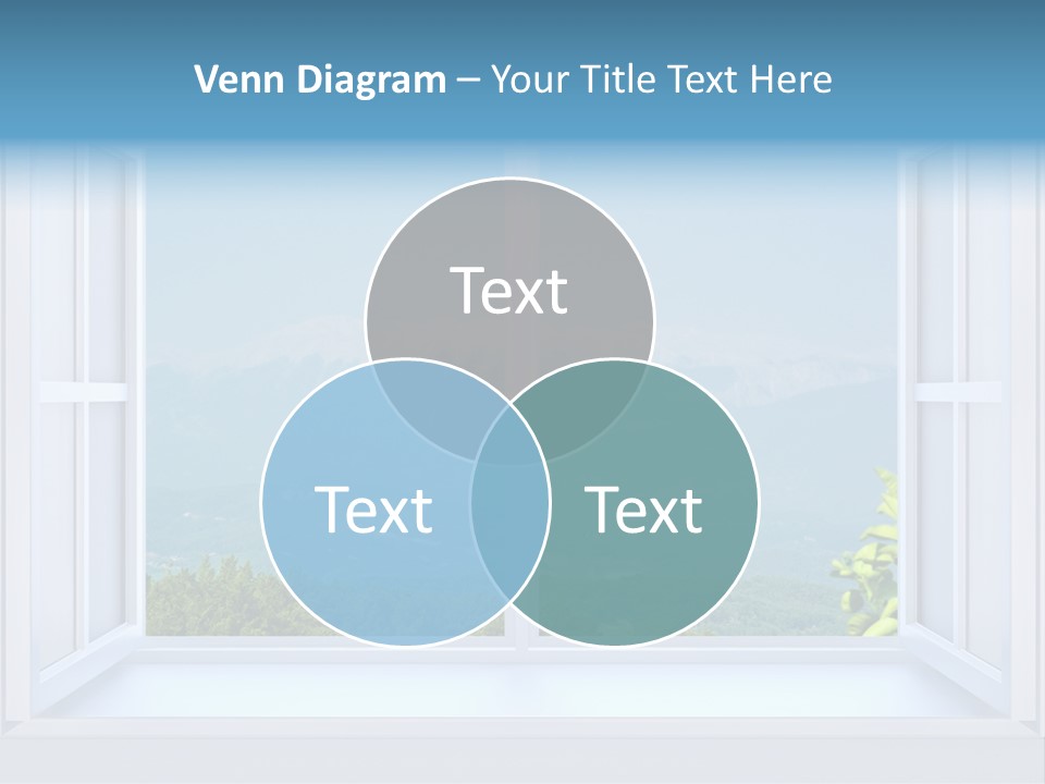 Door Cartoon Work PowerPoint Template