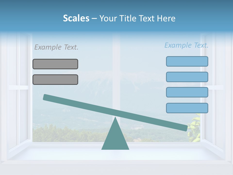 Door Cartoon Work PowerPoint Template