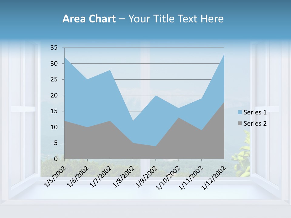 Door Cartoon Work PowerPoint Template