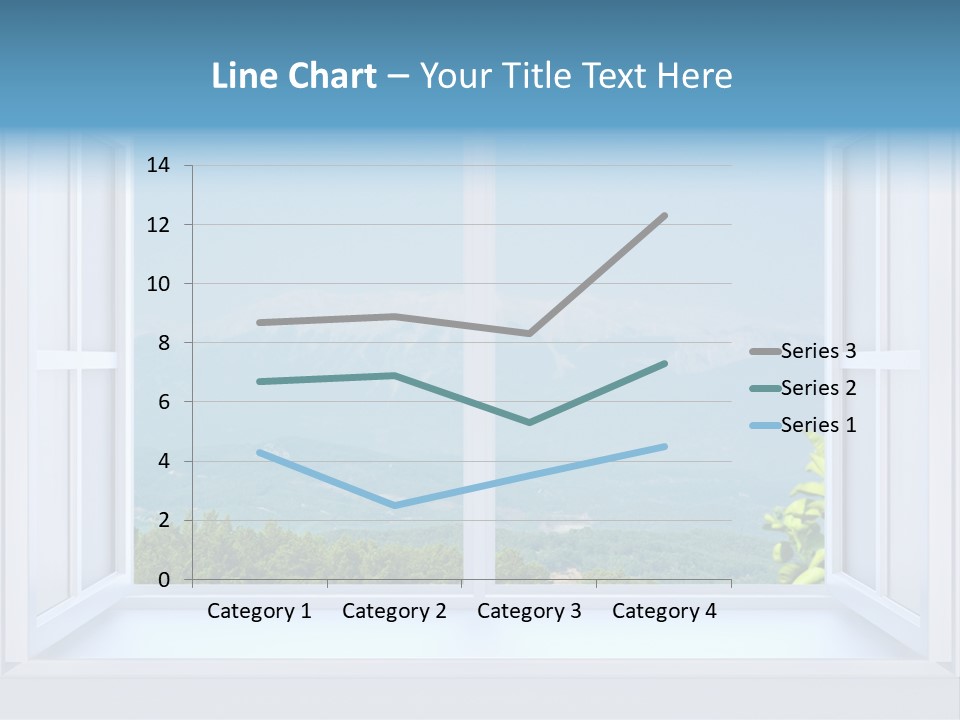 Door Cartoon Work PowerPoint Template
