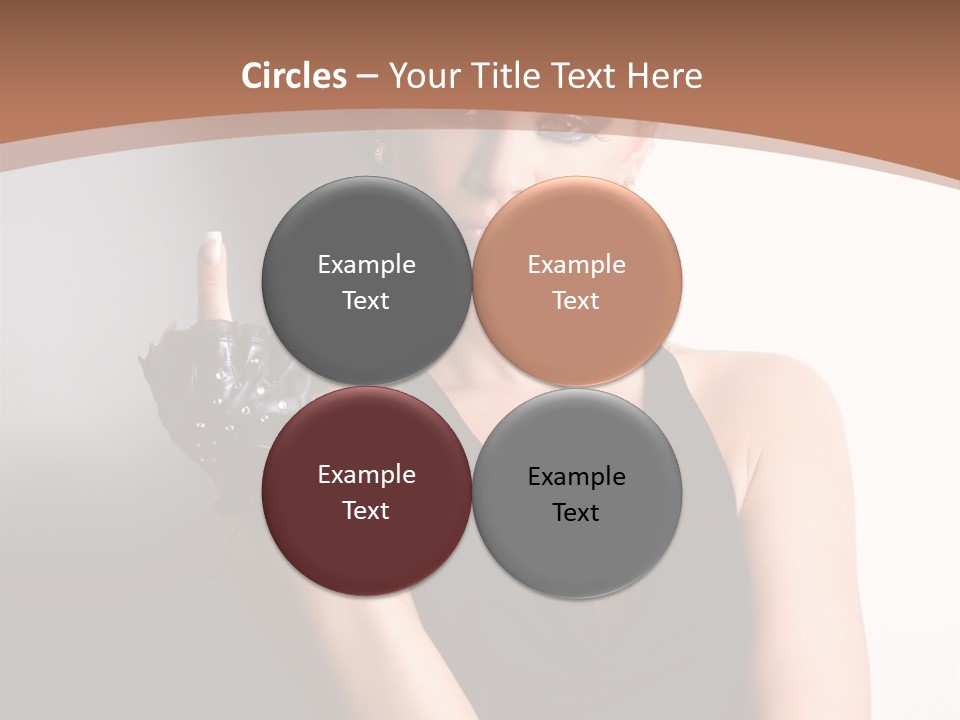 Sign Beauty Showing PowerPoint Template