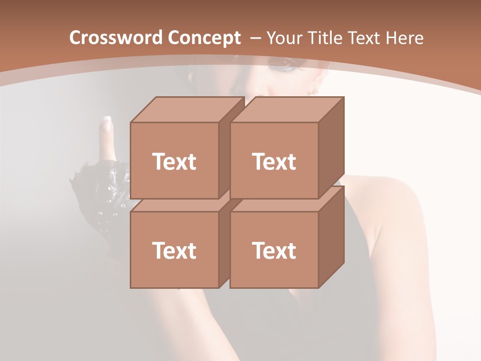 Sign Beauty Showing PowerPoint Template