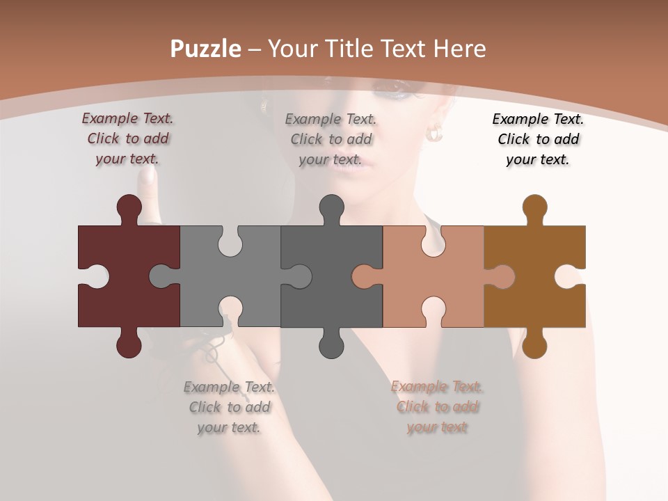 Sign Beauty Showing PowerPoint Template