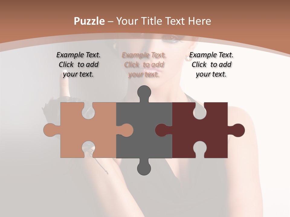 Sign Beauty Showing PowerPoint Template