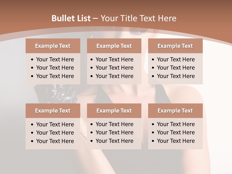 Sign Beauty Showing PowerPoint Template