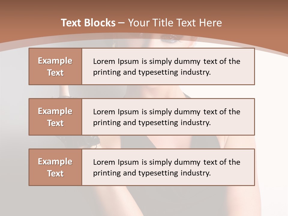 Sign Beauty Showing PowerPoint Template