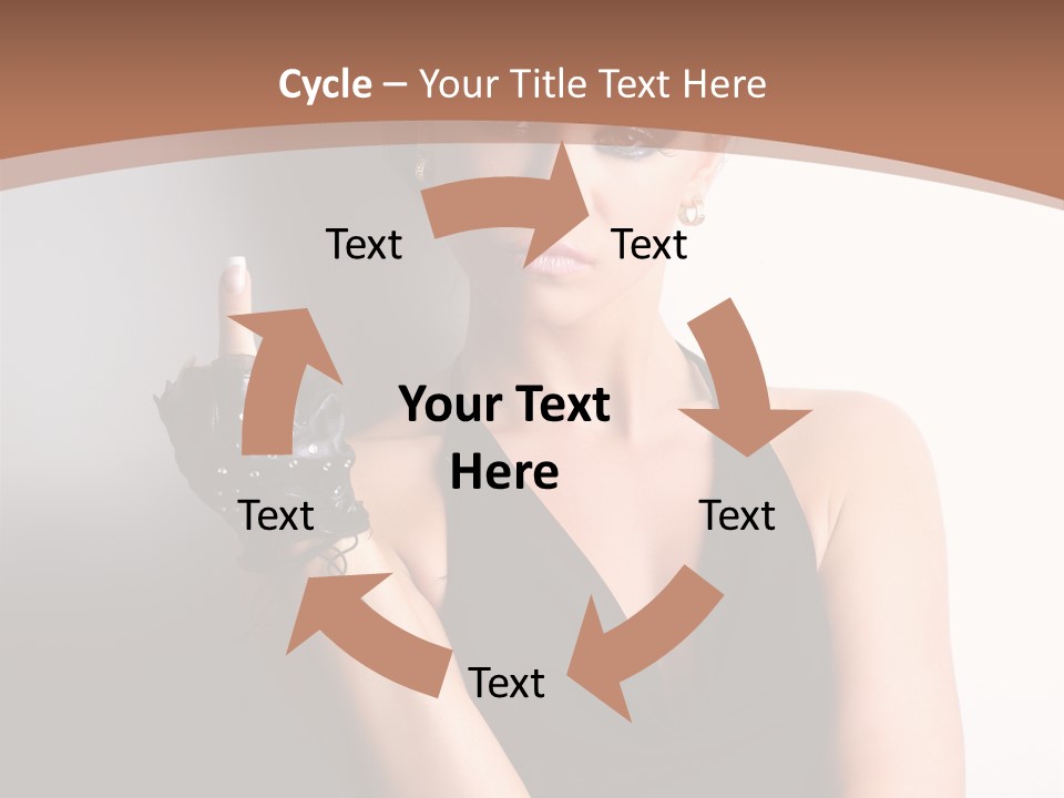 Sign Beauty Showing PowerPoint Template