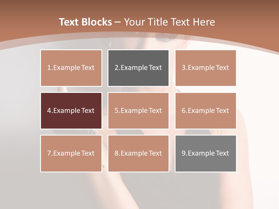 Sign Beauty Showing PowerPoint Template