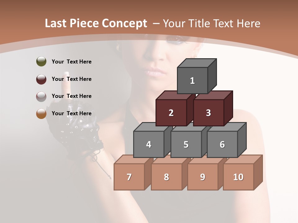 Sign Beauty Showing PowerPoint Template