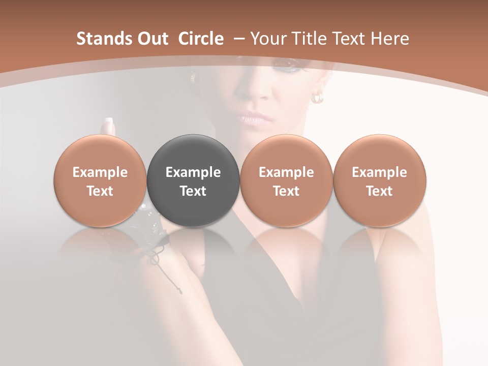 Sign Beauty Showing PowerPoint Template
