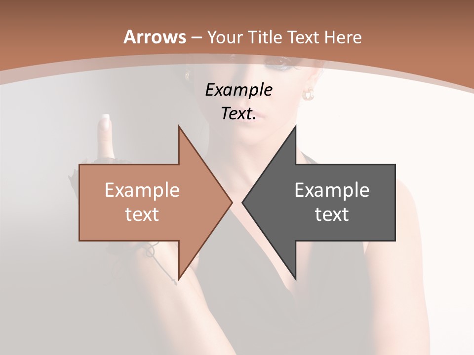 Sign Beauty Showing PowerPoint Template