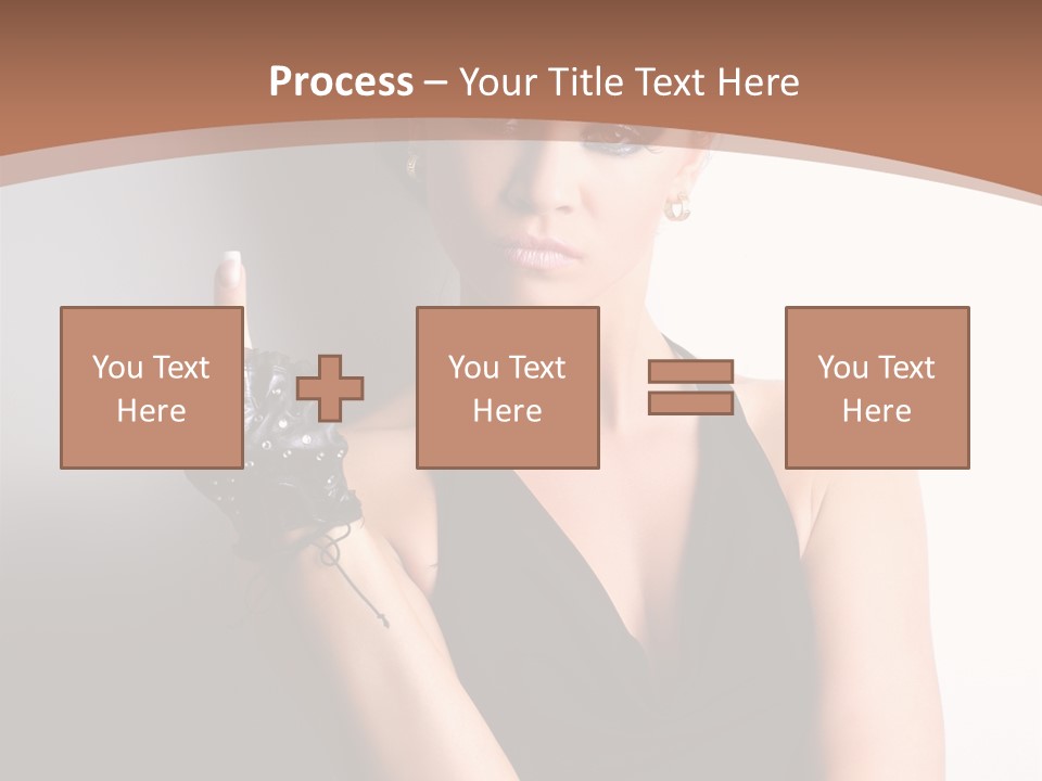 Sign Beauty Showing PowerPoint Template