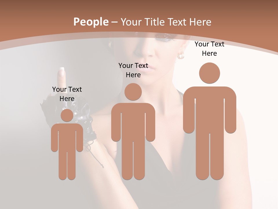 Sign Beauty Showing PowerPoint Template