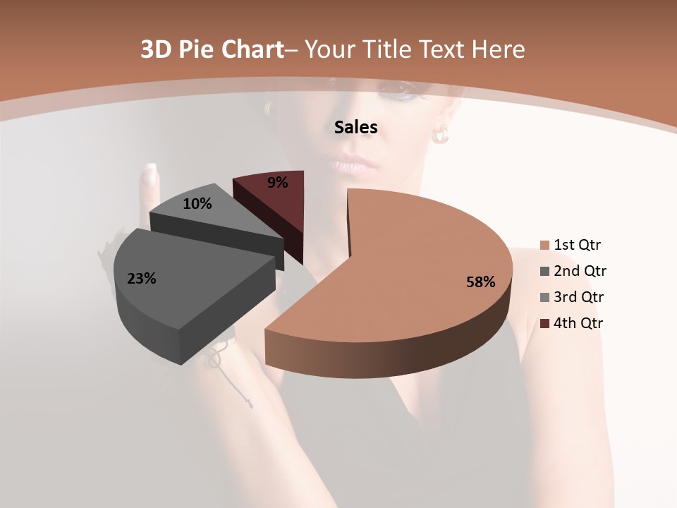Sign Beauty Showing PowerPoint Template
