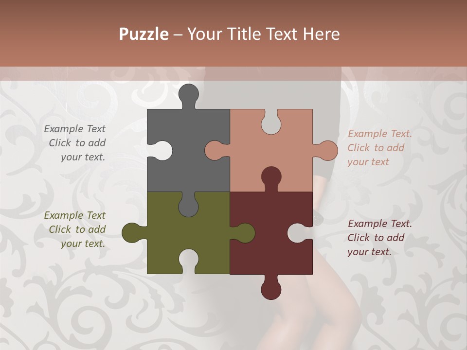 Stripper Woman Dancer PowerPoint Template