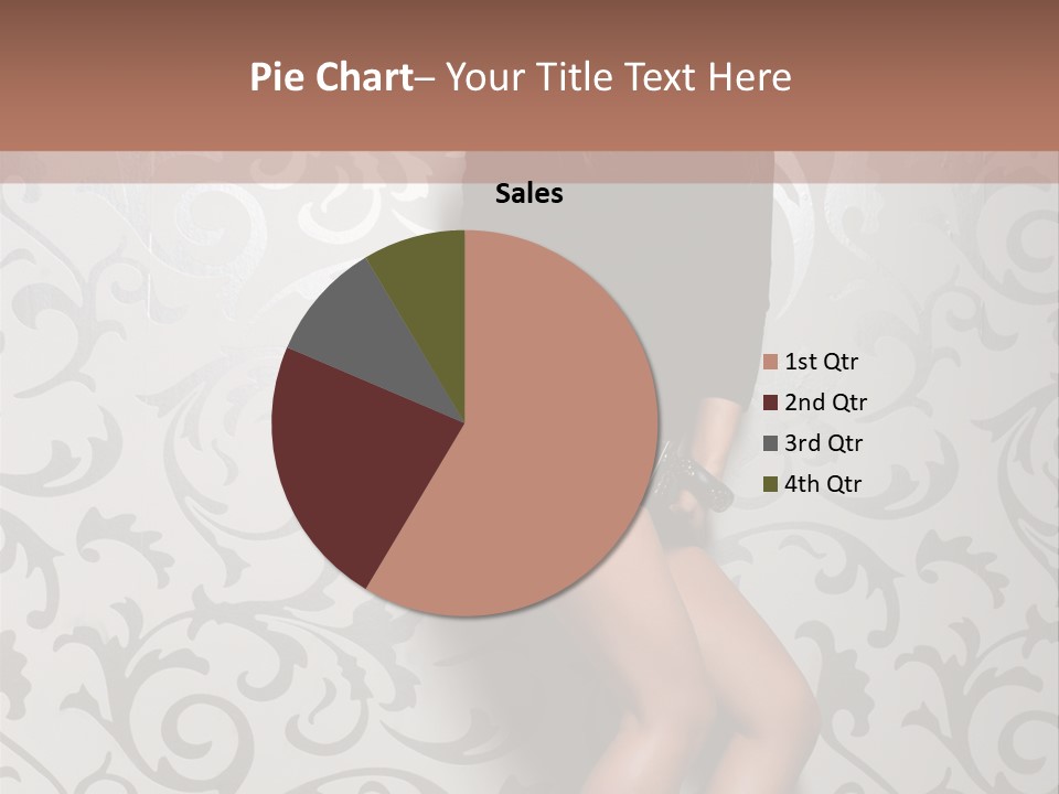 Stripper Woman Dancer PowerPoint Template