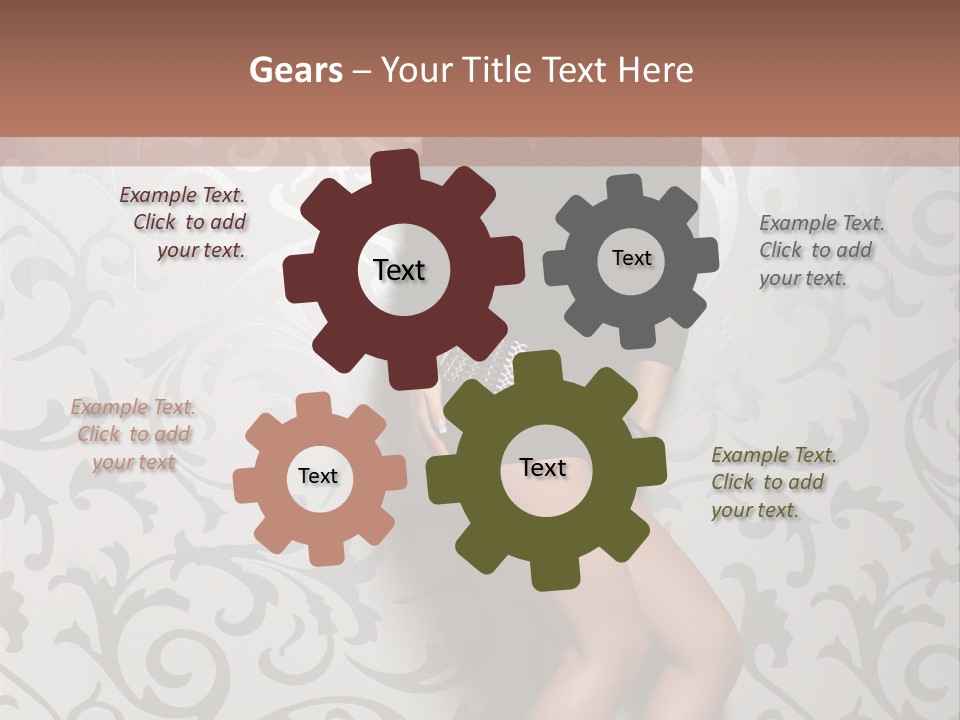 Stripper Woman Dancer PowerPoint Template