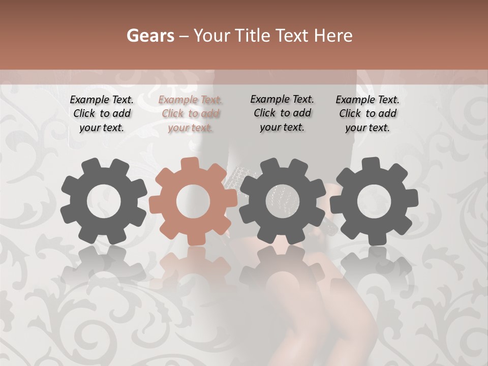 Stripper Woman Dancer PowerPoint Template