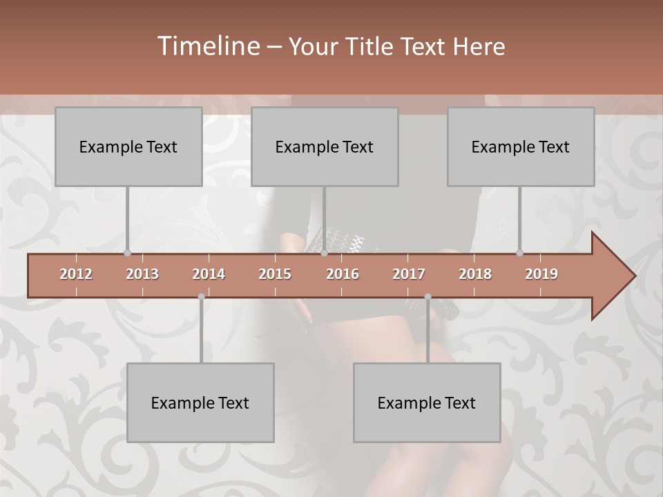 Stripper Woman Dancer PowerPoint Template