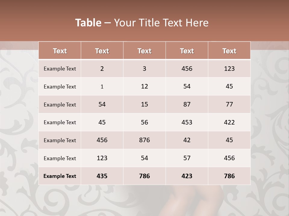 Stripper Woman Dancer PowerPoint Template