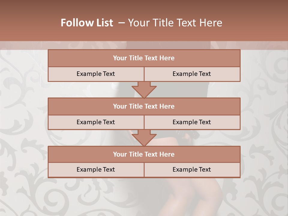 Stripper Woman Dancer PowerPoint Template