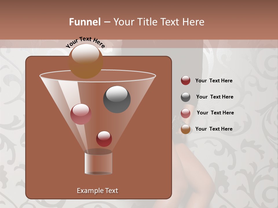 Stripper Woman Dancer PowerPoint Template