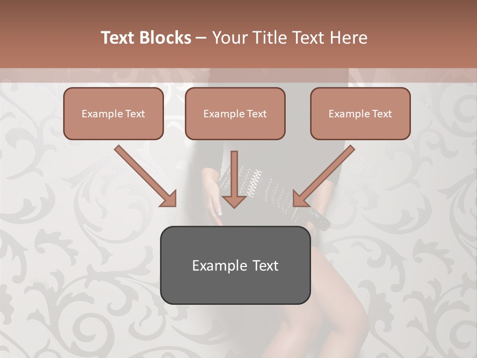 Stripper Woman Dancer PowerPoint Template