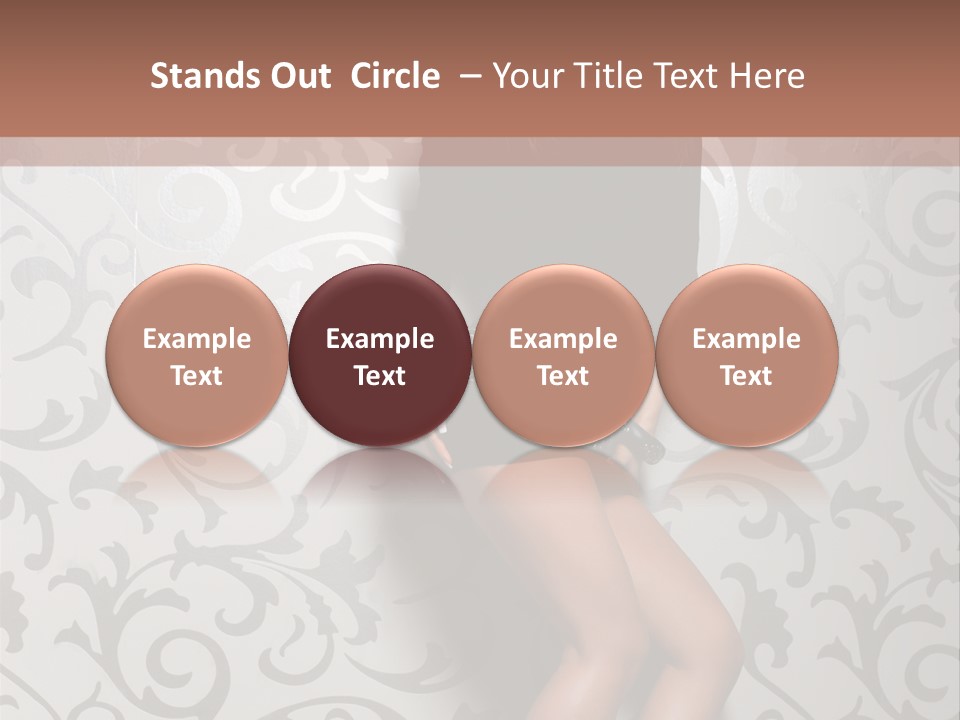 Stripper Woman Dancer PowerPoint Template