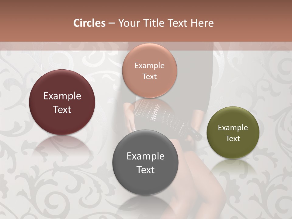 Stripper Woman Dancer PowerPoint Template