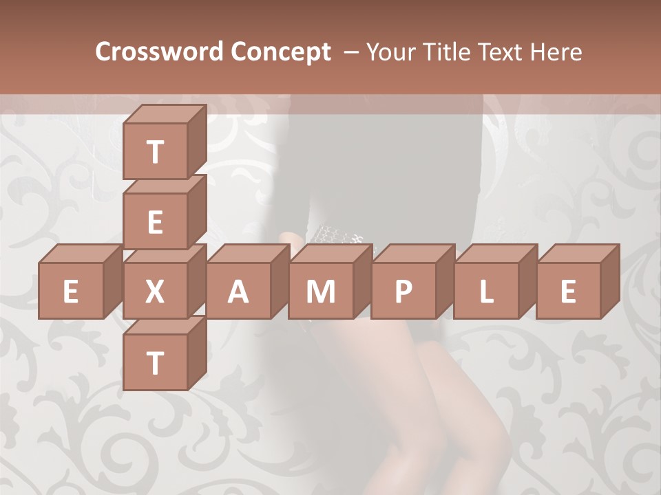 Stripper Woman Dancer PowerPoint Template