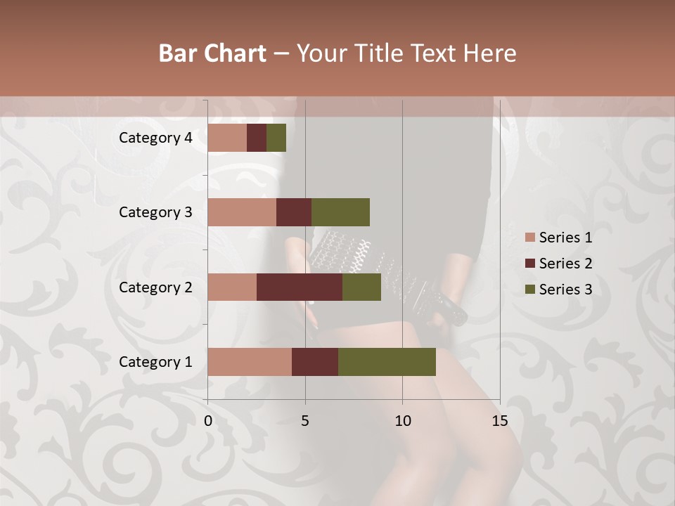 Stripper Woman Dancer PowerPoint Template