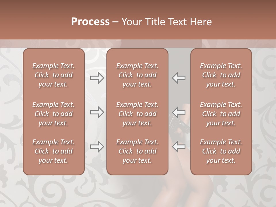 Stripper Woman Dancer PowerPoint Template