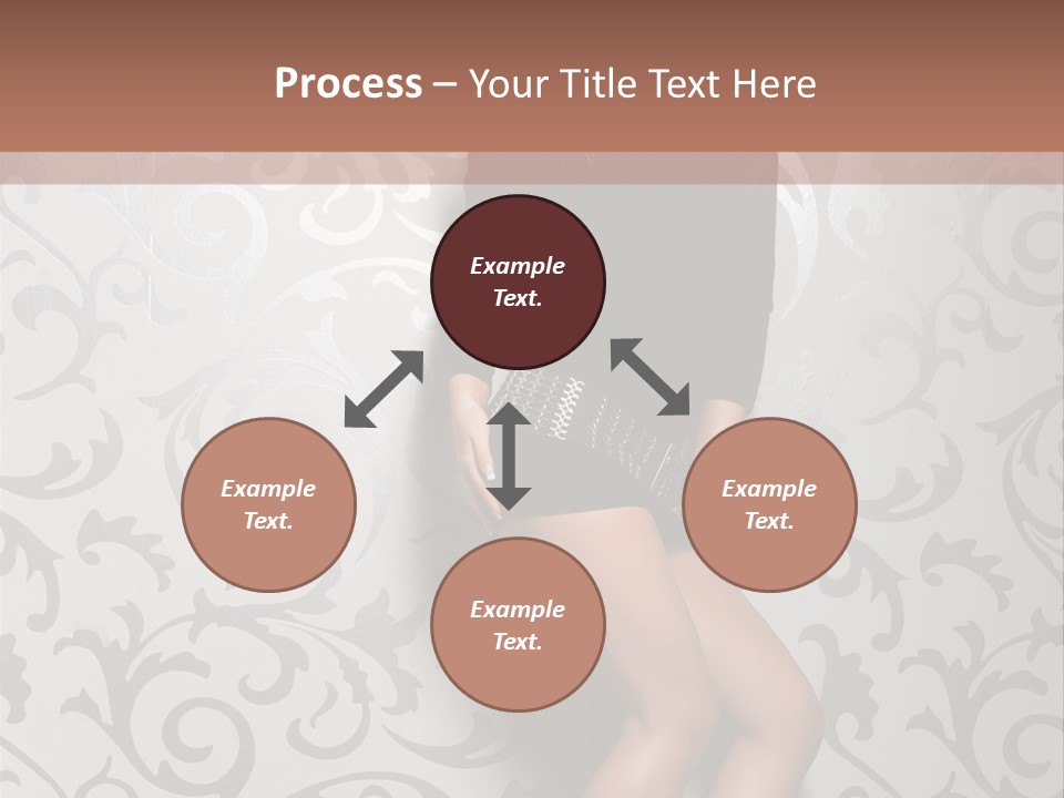 Stripper Woman Dancer PowerPoint Template