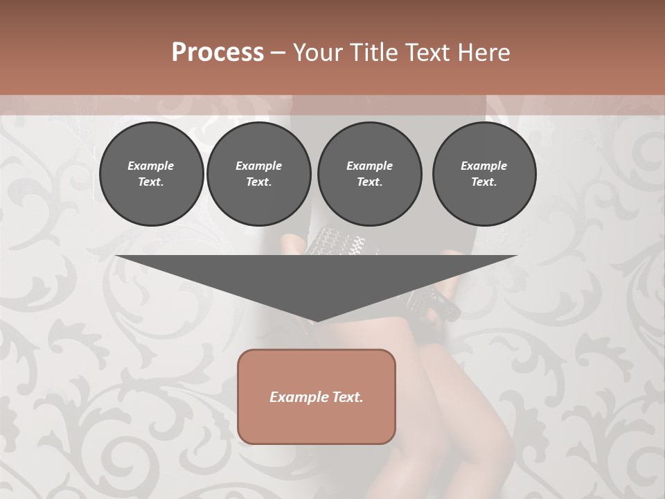 Stripper Woman Dancer PowerPoint Template