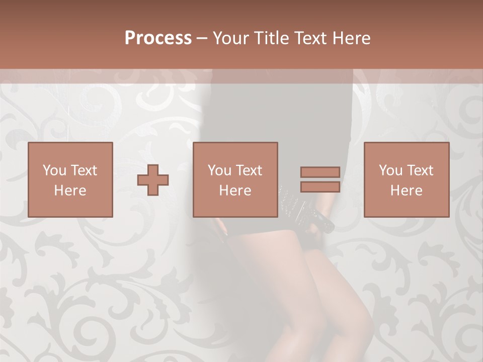 Stripper Woman Dancer PowerPoint Template